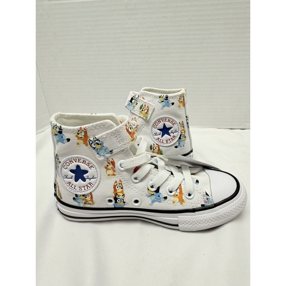 Converse All-Star Unisex  Bluey Shoes High Top Lace Up Sneakers Youth Sz 11 NEW
